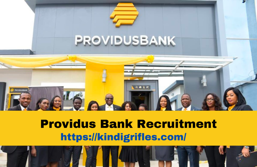 Providus Bank Recruitment