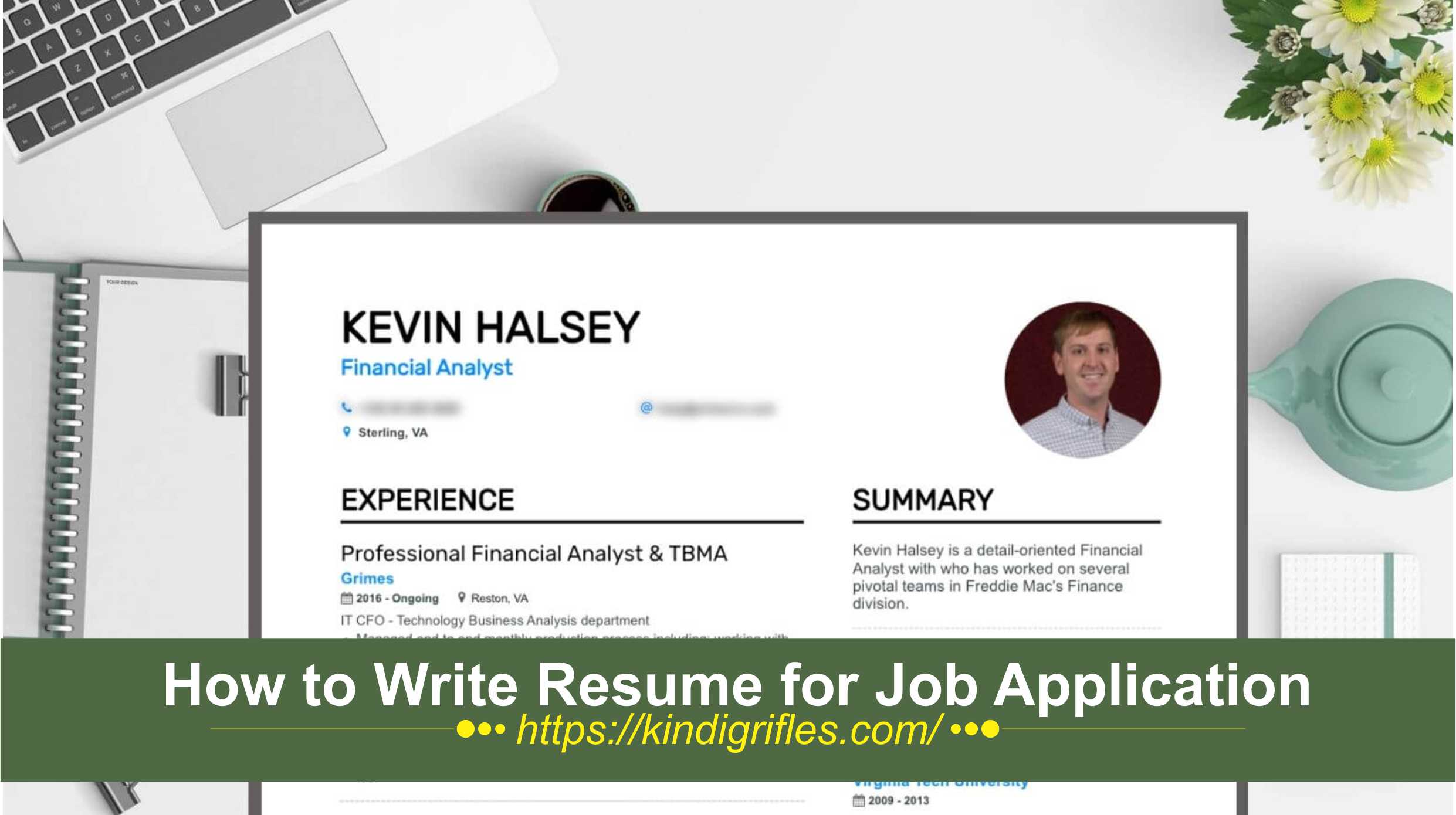 How to Write Resume for Job Application