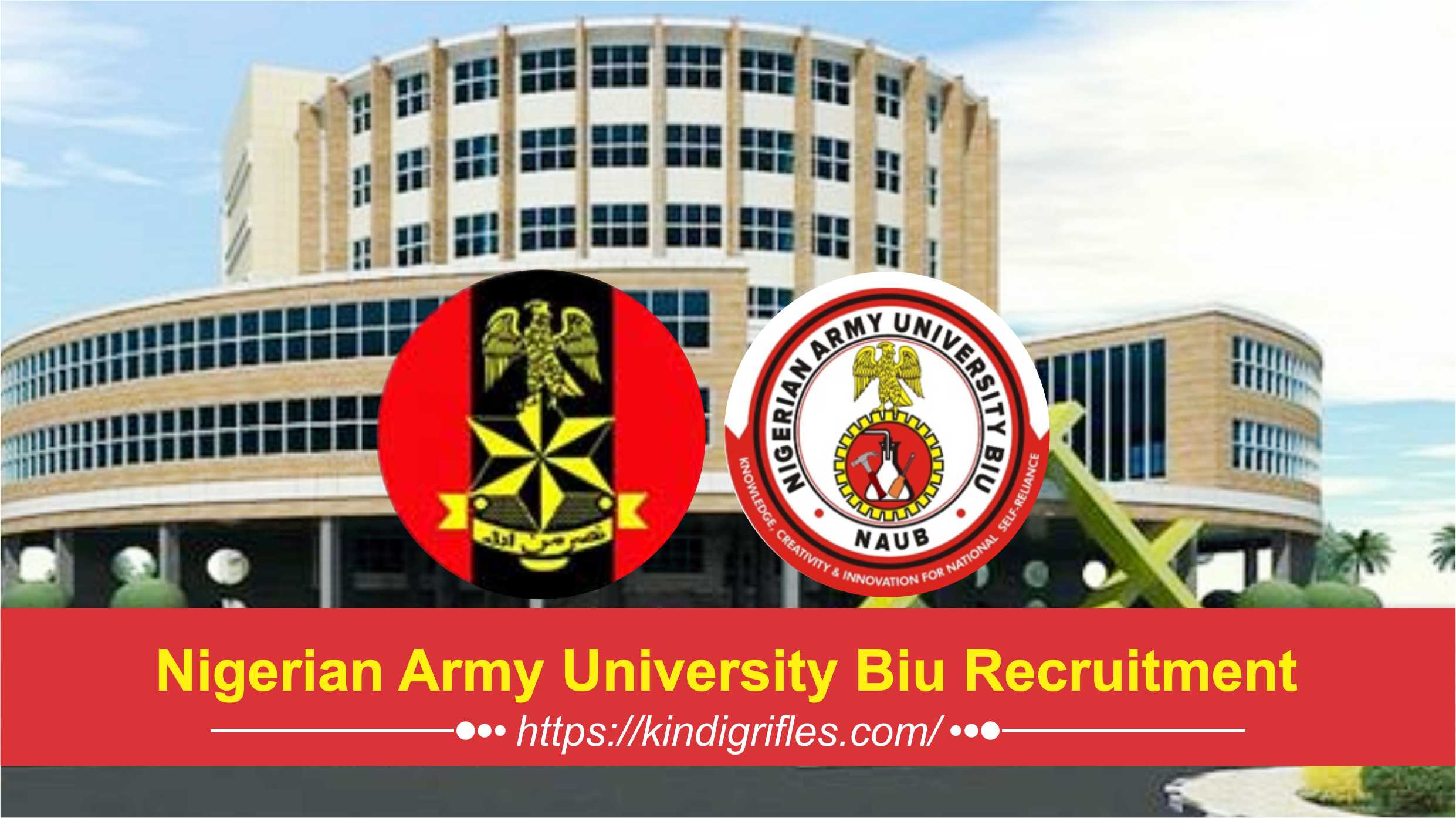 Nigerian Army University Biu Recruitment