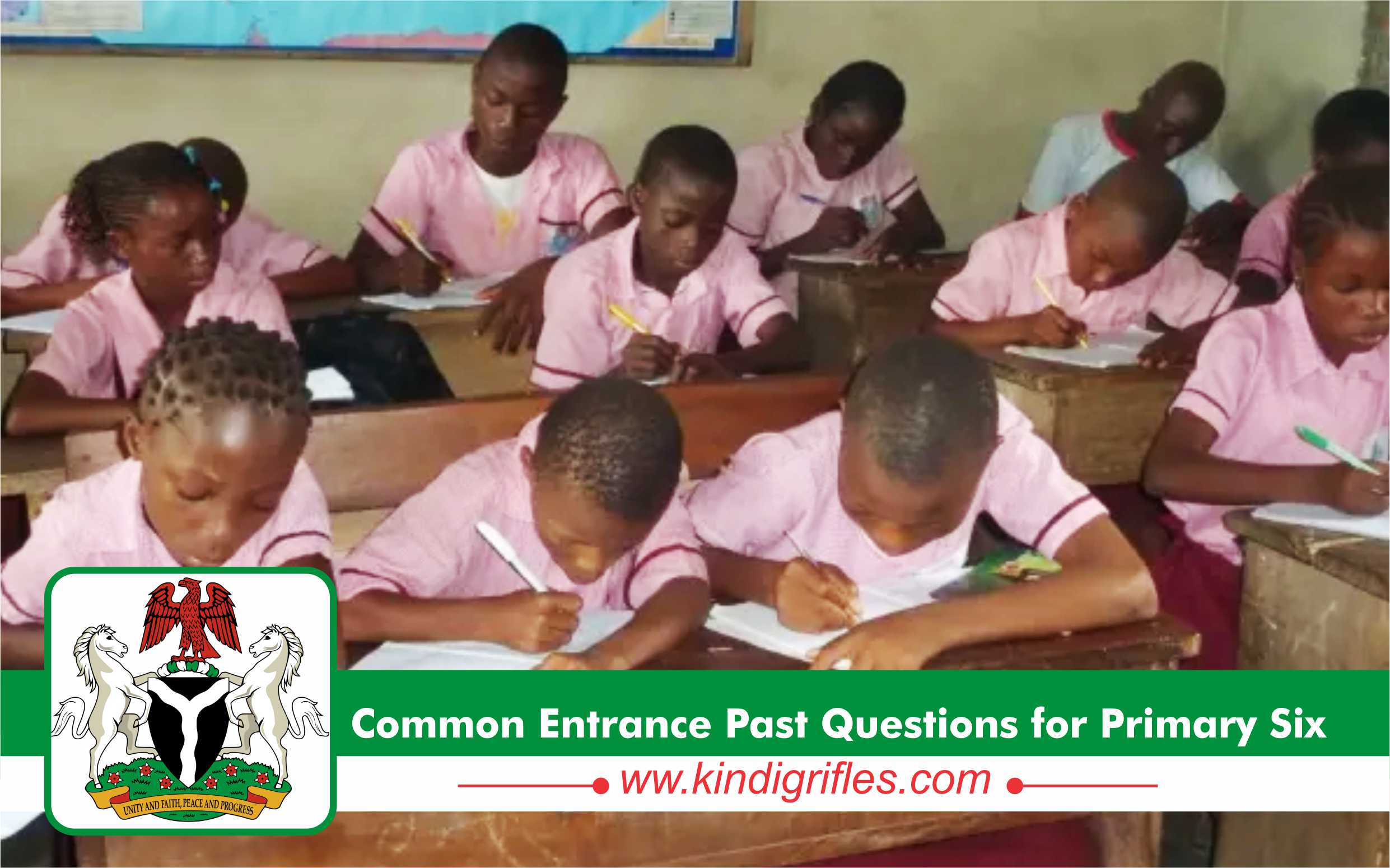 Common Entrance Past Questions for Primary Six