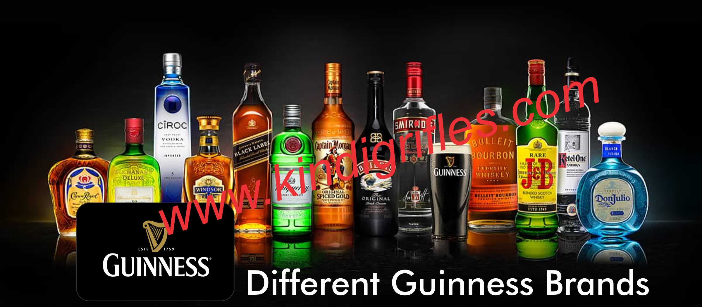Different Guinness Brands
