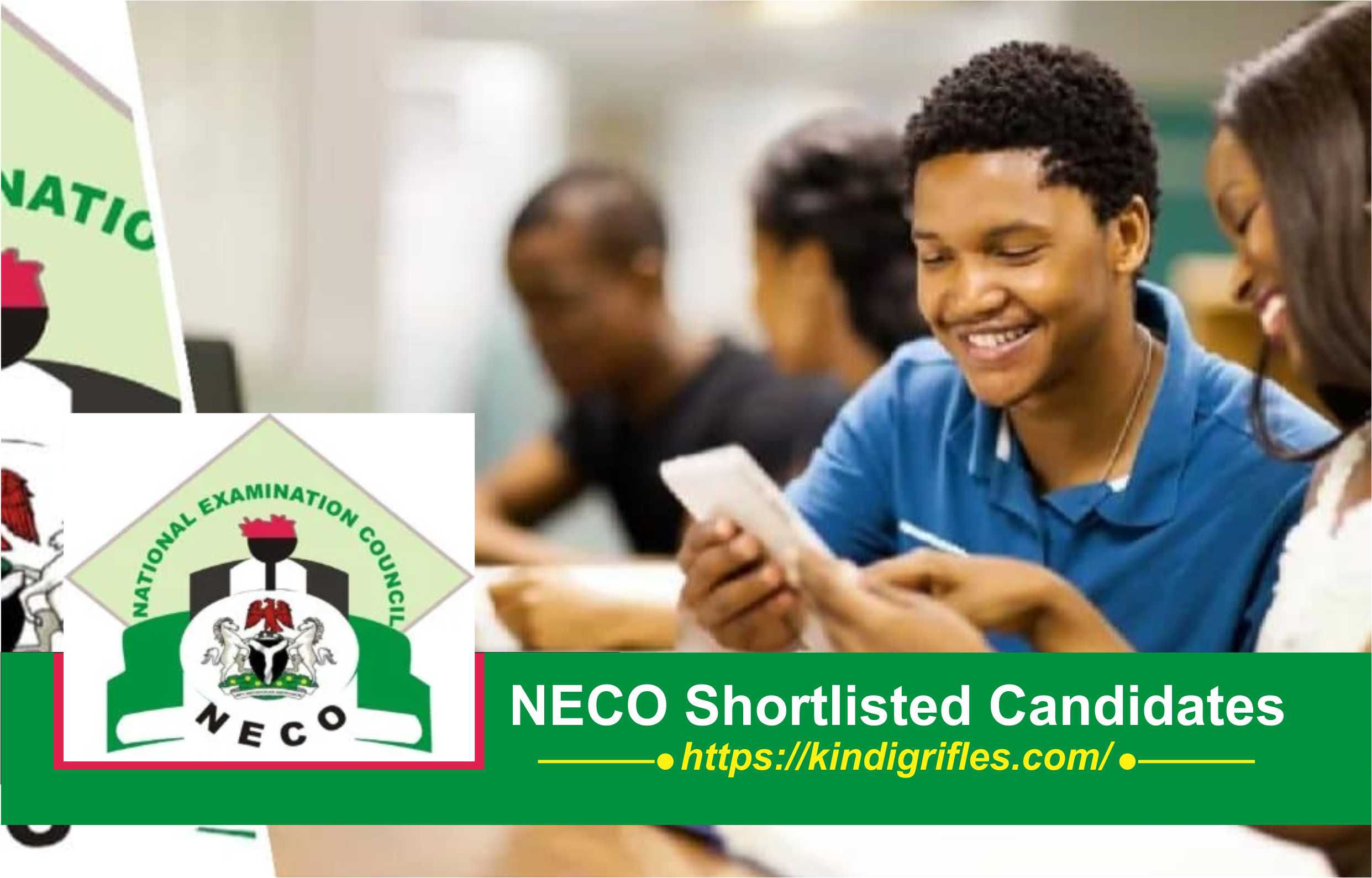 NECO Shortlisted Candidates