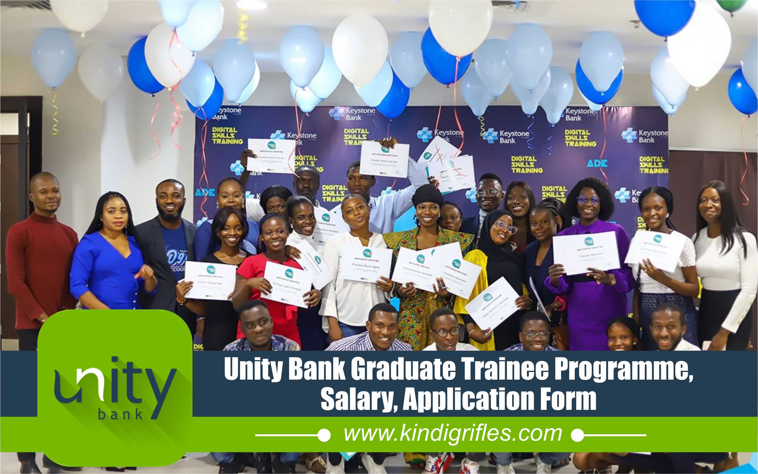 Unity Bank Graduate Trainee Programme, Salary, Application Form