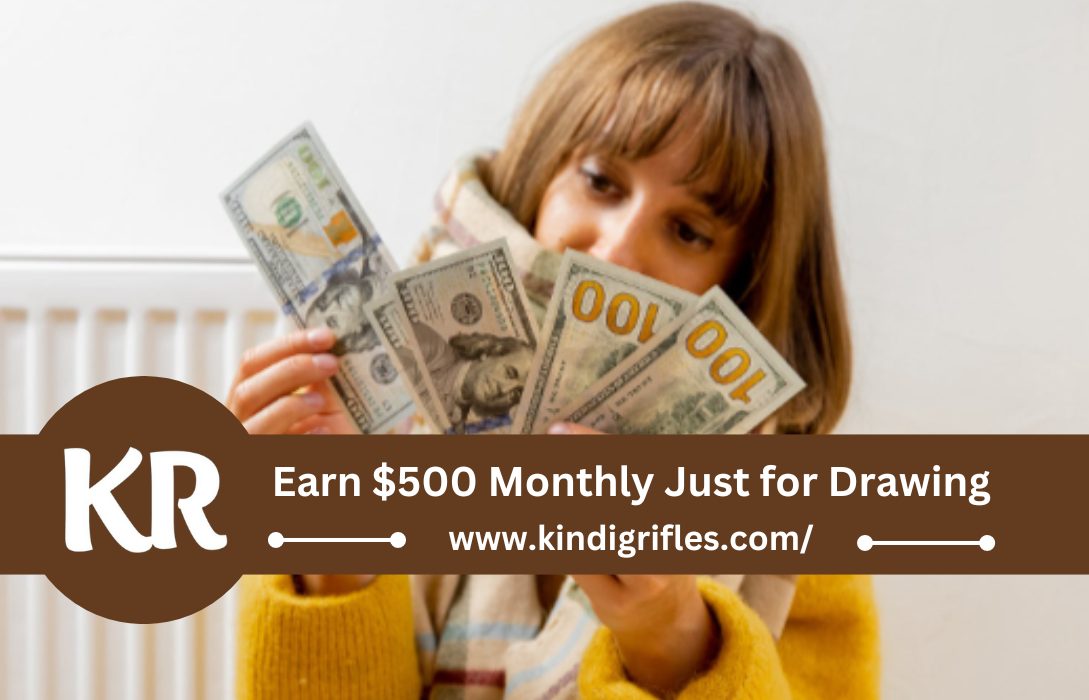 Earn $500 Monthly Just for Drawing