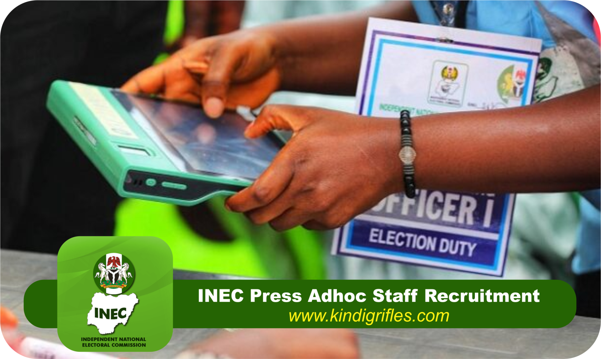 INEC Press Adhoc Staff Recruitment
