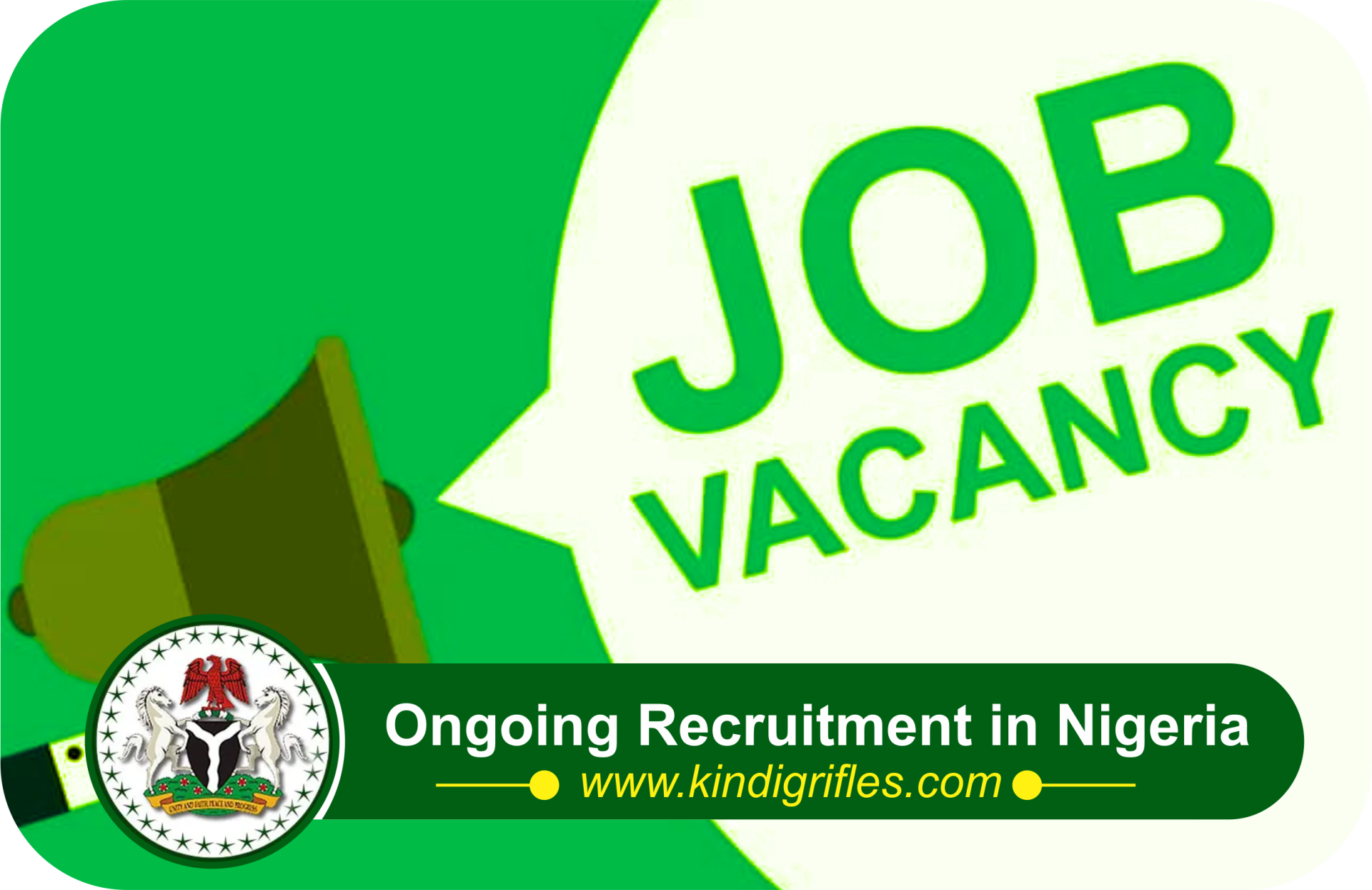 Ongoing Recruitment in Nigeria