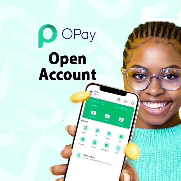 Open an account with Opay