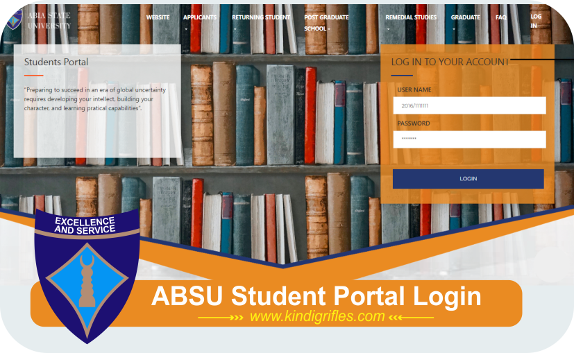 ABSU Student Portal Login