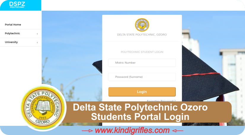 Delta State Polytechnic Ozoro Students Portal Login