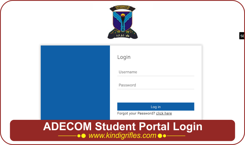 UNIMAID SRMS Student Portal Login