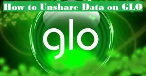 How to Unshare Data on GLO Network