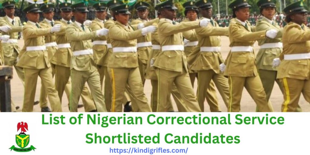 How to Check the List of Nigerian Correctional Service Shortlisted Candidates