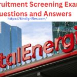 Total Recruitment Screening Exam Past Questions and Answers