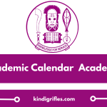 UNIBEN Academic Calendar 2024/2025 Academic Session 
